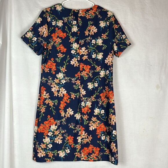 Blue Floral Yumi Mini Dress - Picture 5 of 5